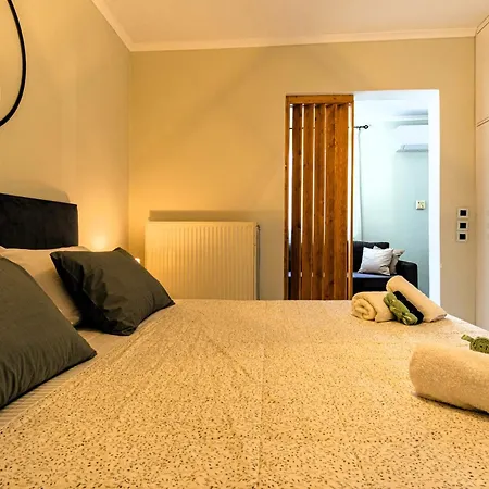 Nyaraló Armonia Corfu With King Size Bed And Private Garden