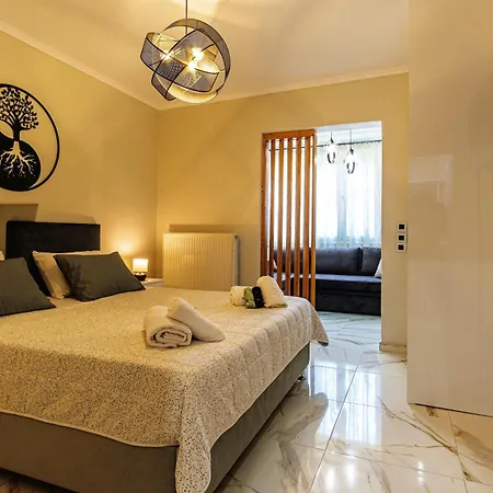Nyaraló Armonia Corfu With King Size Bed And Private Garden Ágios Panteleḯmon